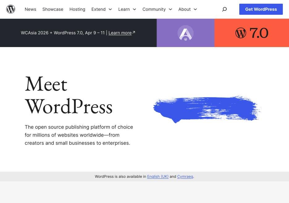 WordPress.org - the open source publishing platform for websites