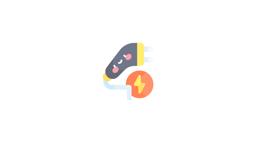 Kawaii electrician icon