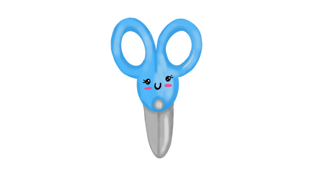 Kawaii hairdresser icon
