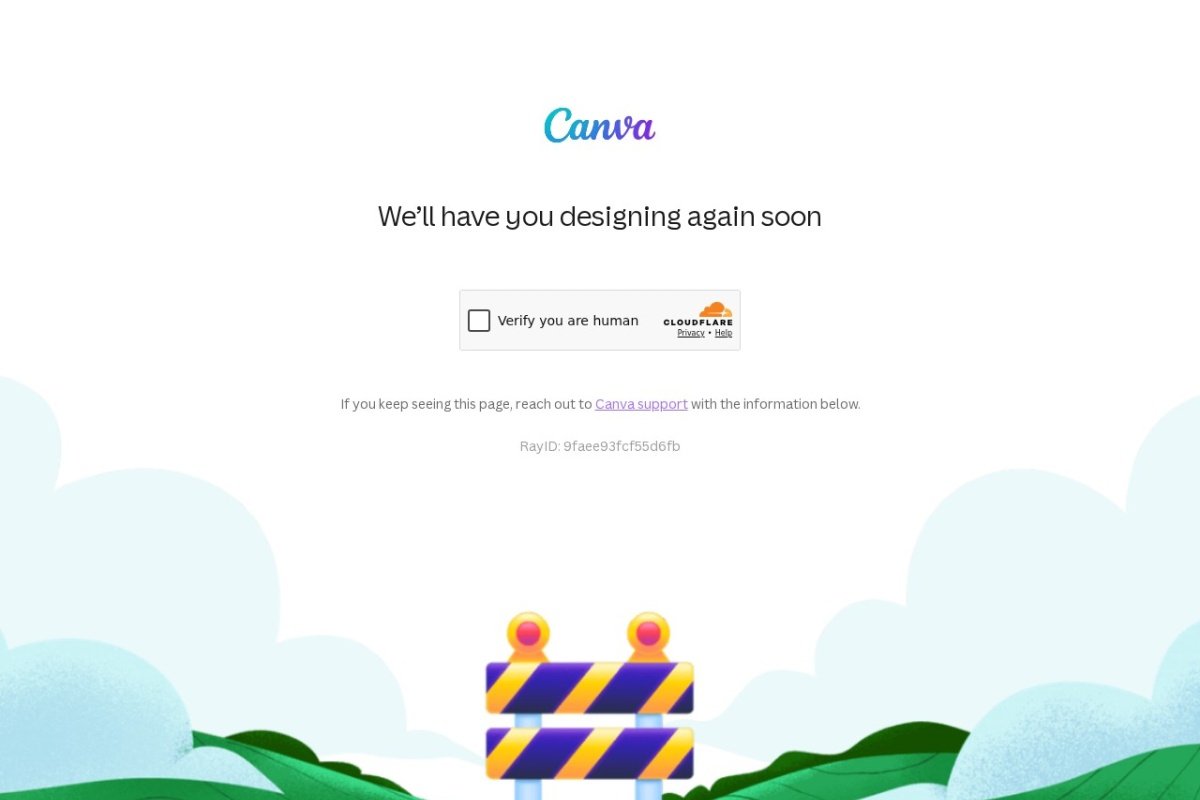 Canva homepage screenshot