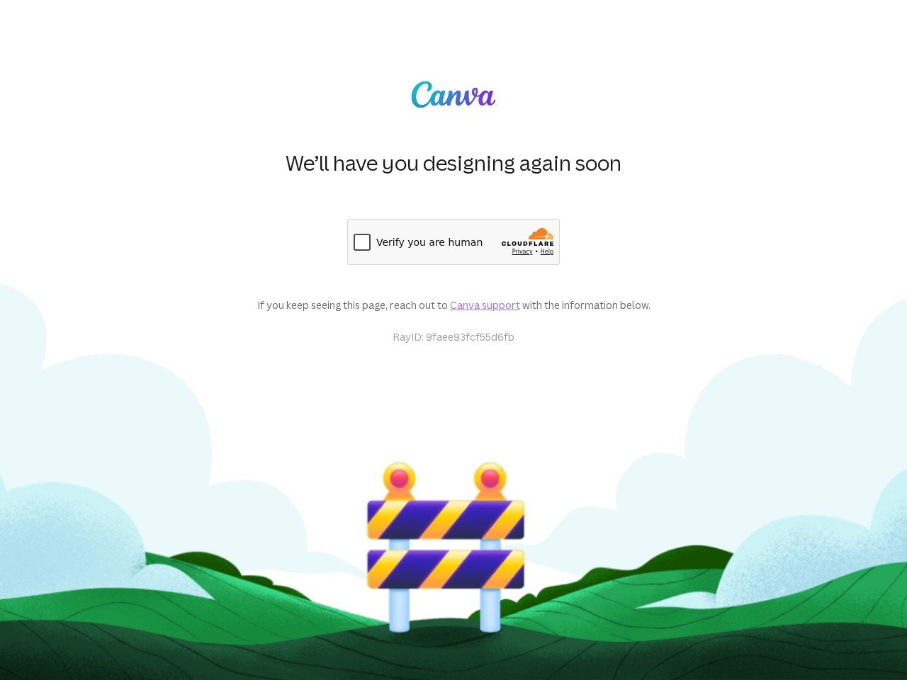Canva homepage screenshot