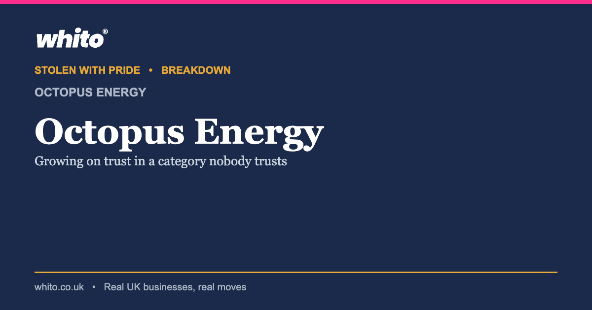 How Octopus grew fast in a category nobody trusts