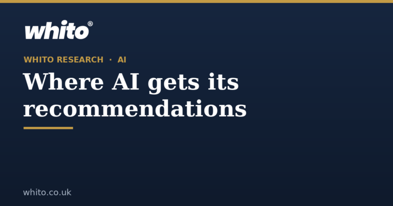 We asked AI to recommend a tradesperson, again and again. Here is where it gets its answers.
