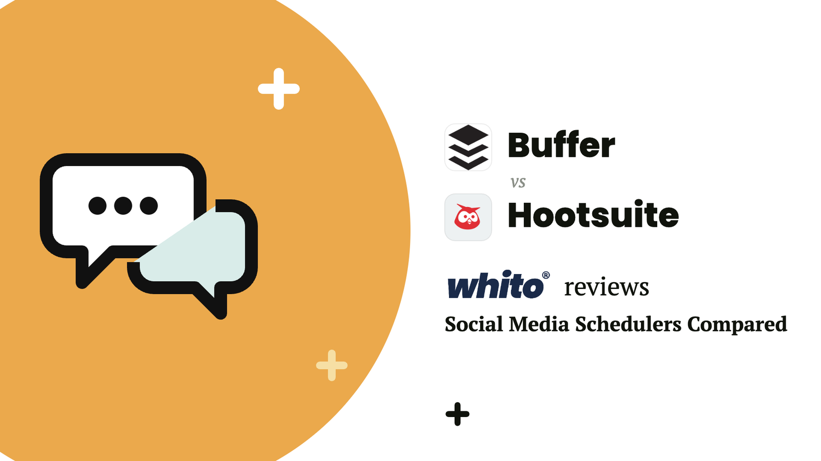Buffer vs Hootsuite comparison by Whito