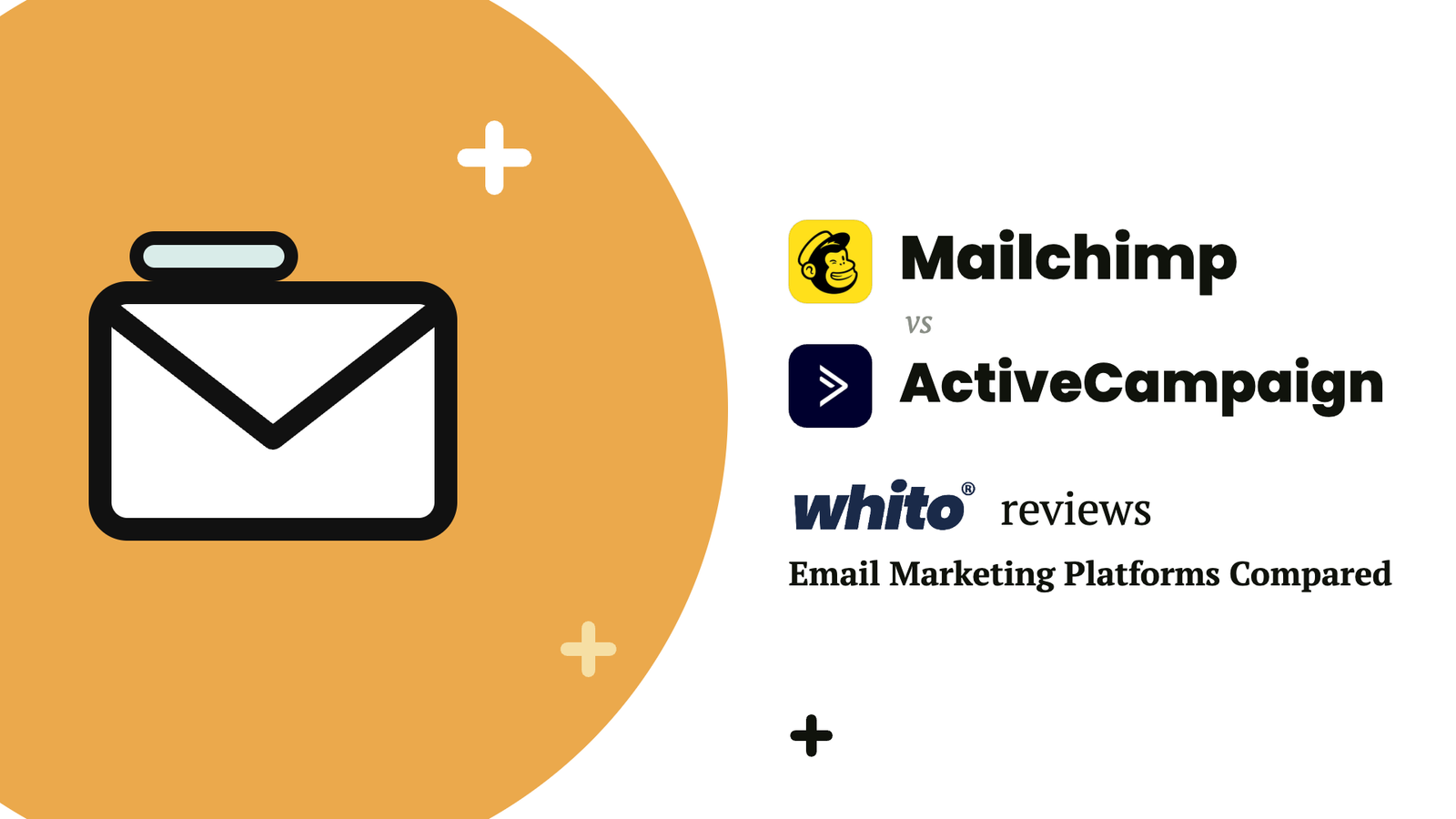 Mailchimp vs ActiveCampaign comparison by Whito