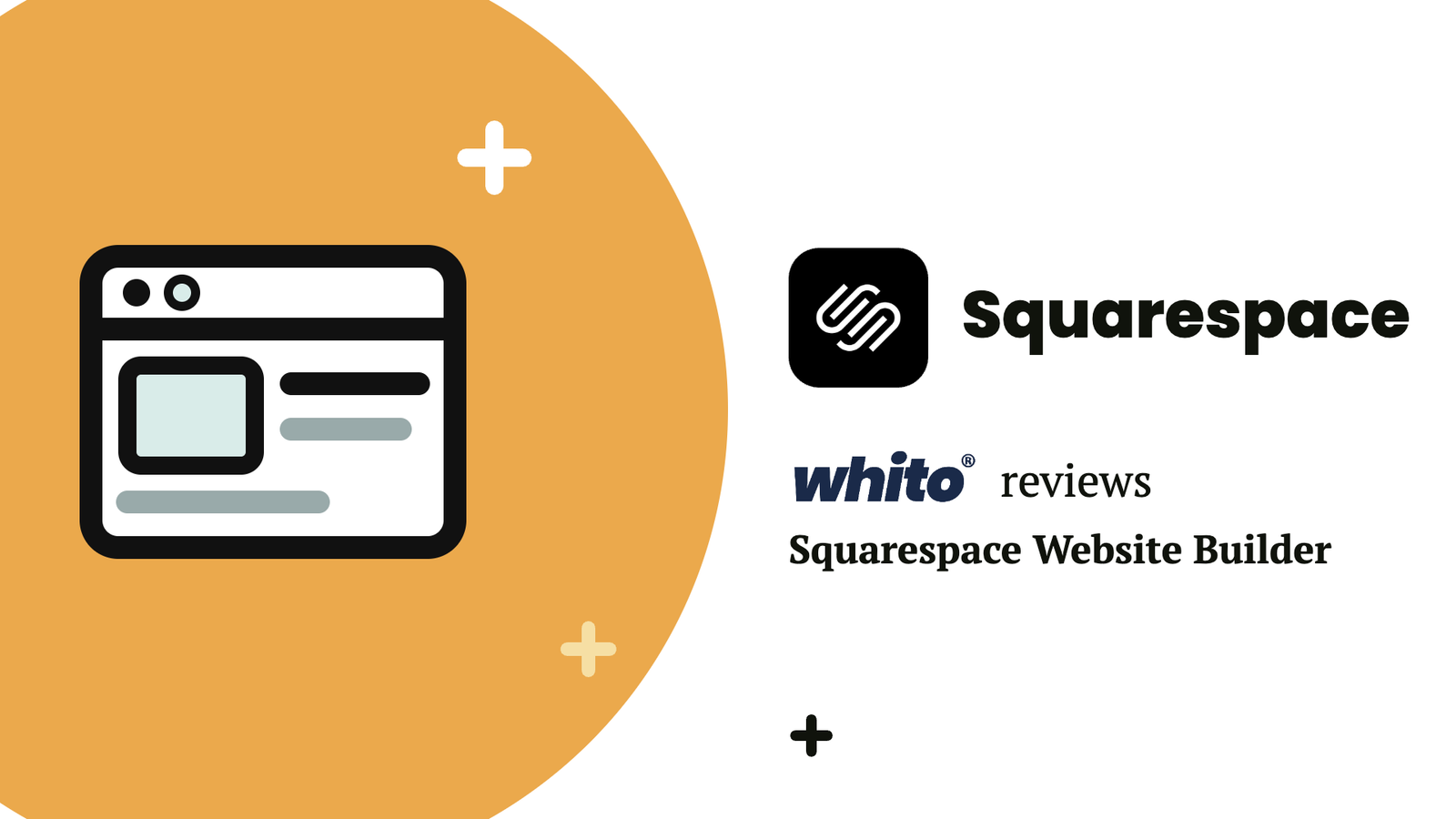Squarespace review by Whito