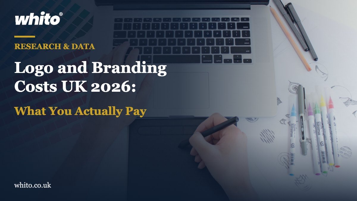 Whito research featured image: Logo and Branding Costs UK 2026: What You Actually Pay
