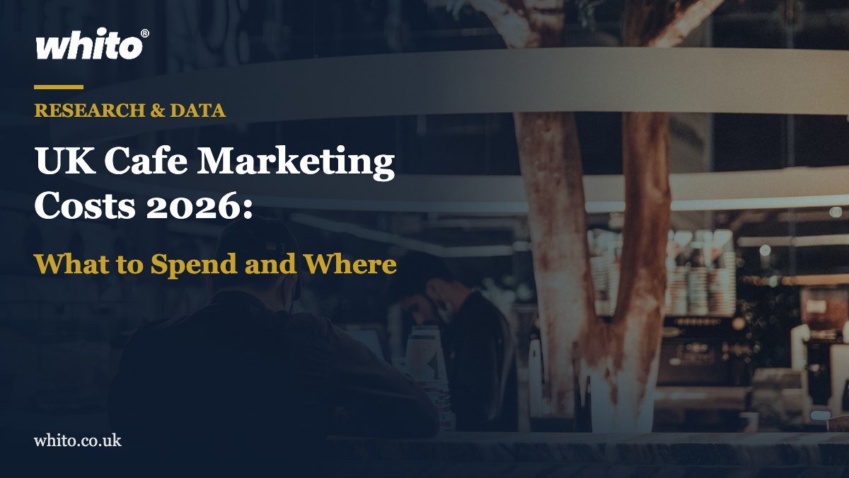 Whito research featured image: UK Cafe Marketing Costs 2026: What to Spend and Where