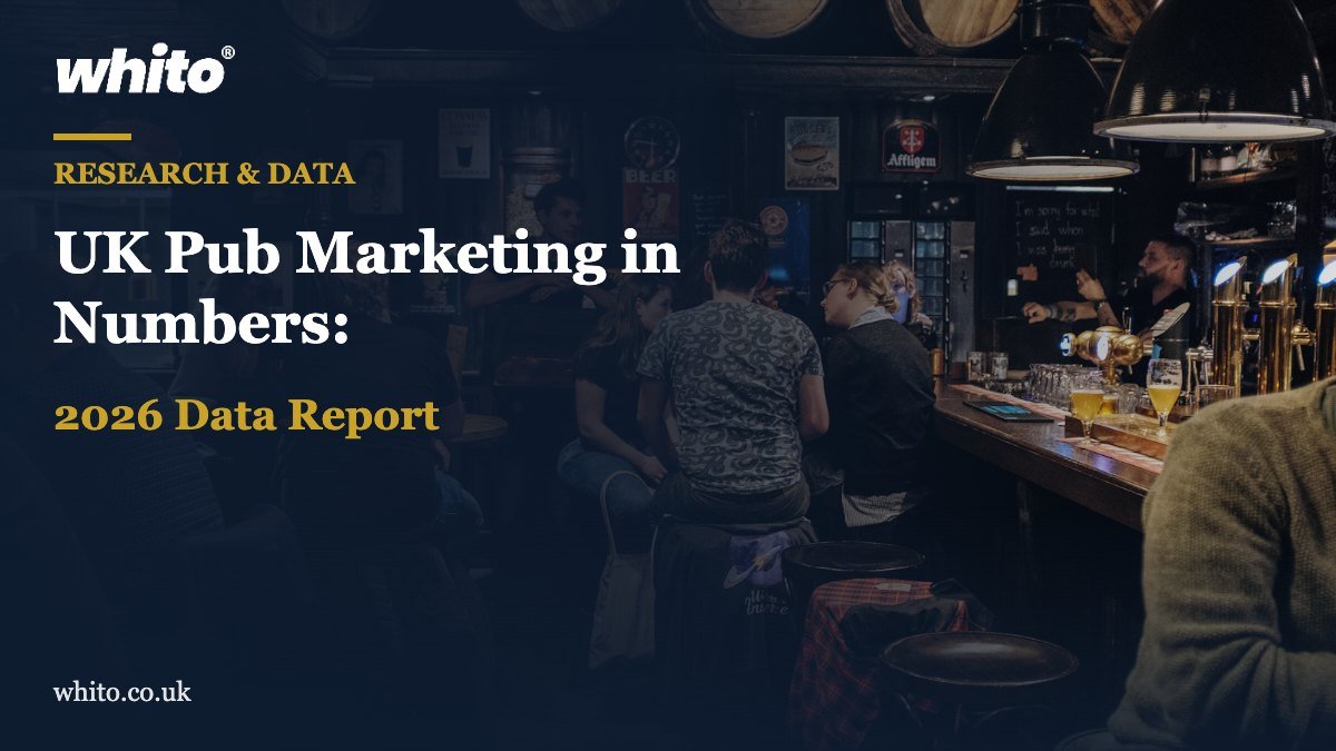 Whito research featured image: UK Pub Marketing in Numbers: 2026 Data Report