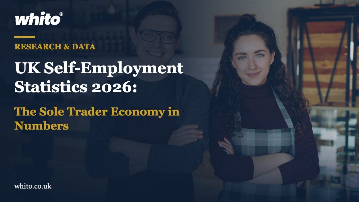Whito research featured image: UK Self-Employment Statistics 2026: The Sole Trader Economy in Numbers