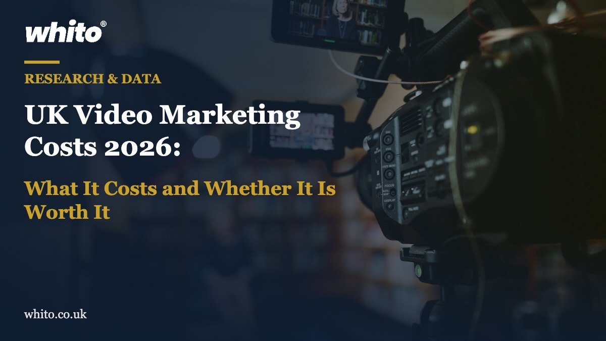 Whito research featured image: UK Video Marketing Costs 2026: What It Costs and Whether It Is Worth It