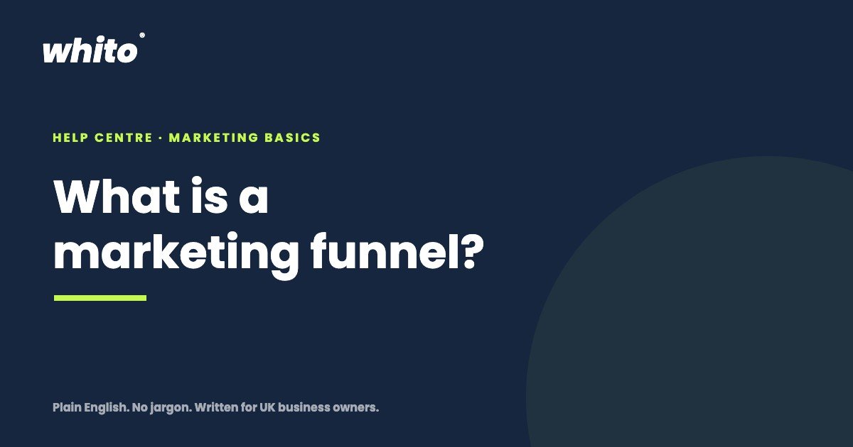 What is a marketing funnel? Whito Help Centre explainer