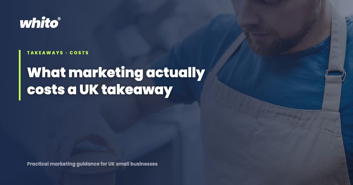 What marketing actually costs a UK takeaway