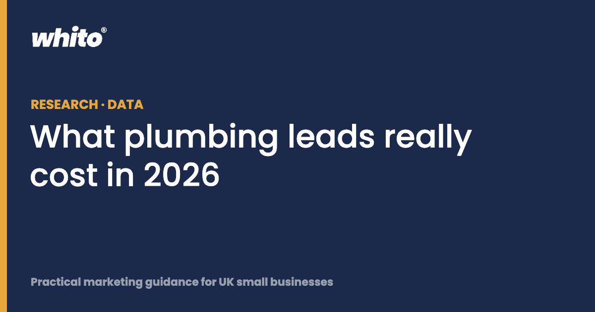 What plumbing leads really cost in 2026