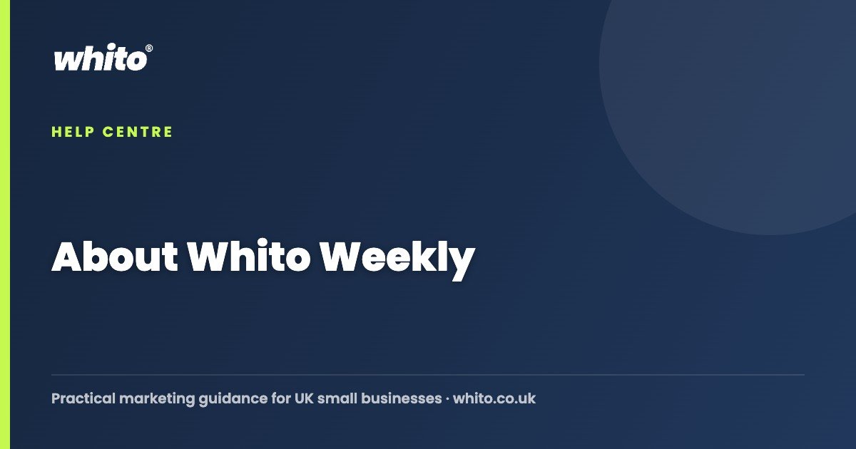 About Whito Weekly — Whito