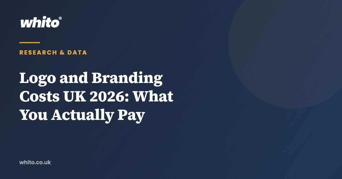 Logo and Branding Costs UK 2026: What You Actually Pay — Whito