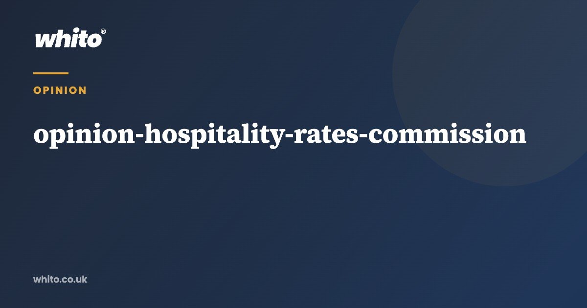 Hospitality has a rates problem, not a marketing problem