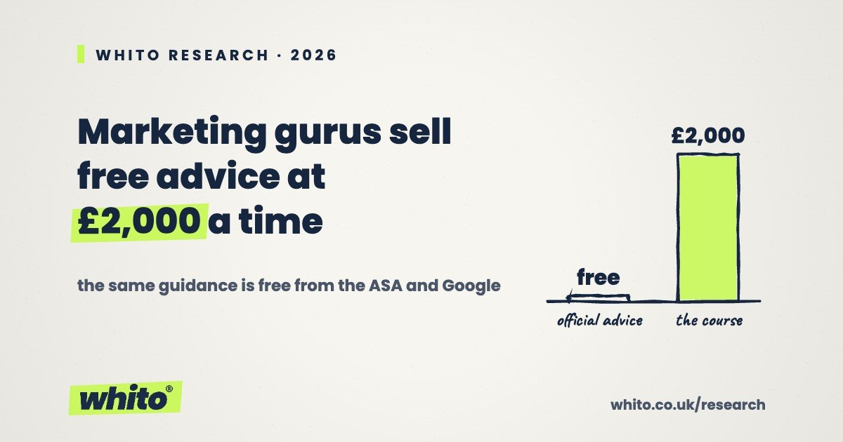 Marketing Gurus Are Selling UK Businesses Free Advice at £2,000 a Time. Here Is the Evidence.