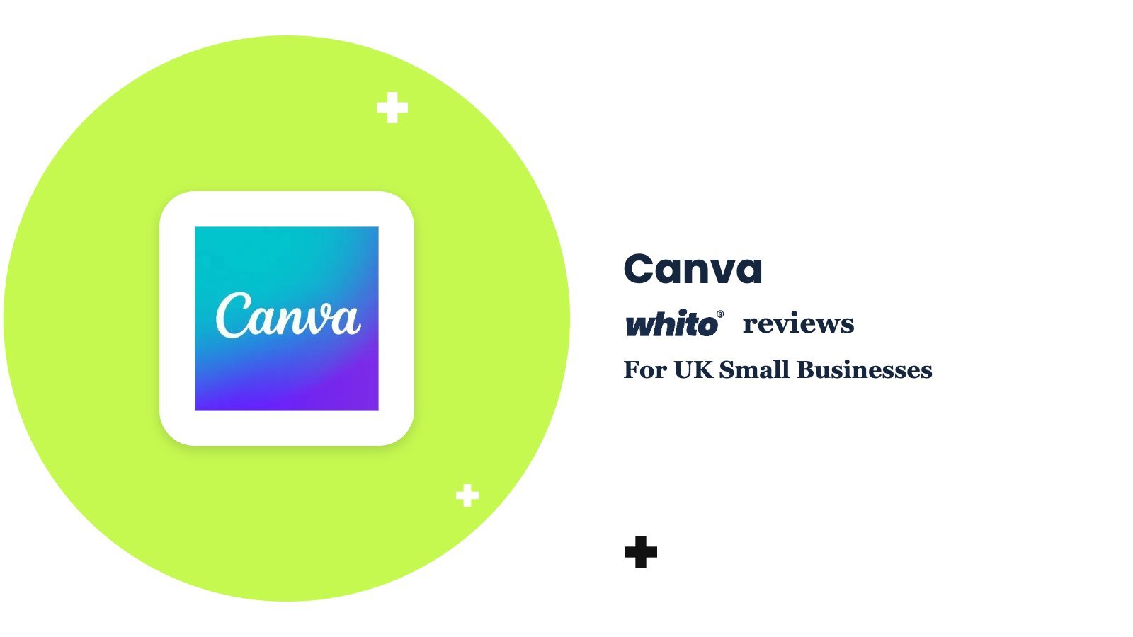 Canva logo – Canva, reviewed by Whito for UK small businesses