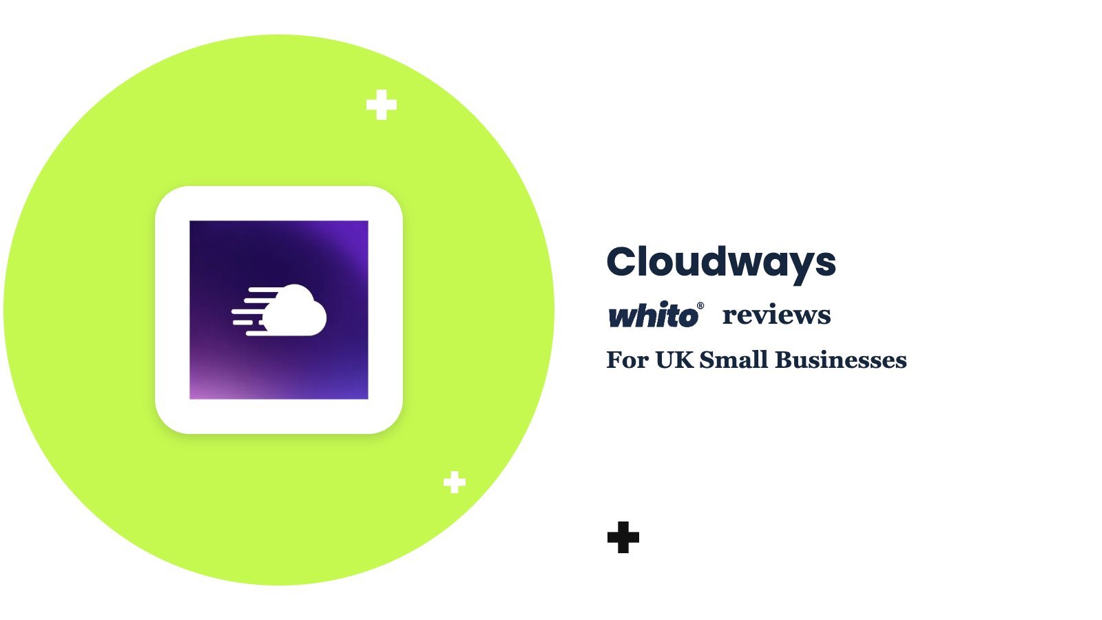 Cloudways logo – Cloudways, reviewed by Whito for UK small businesses