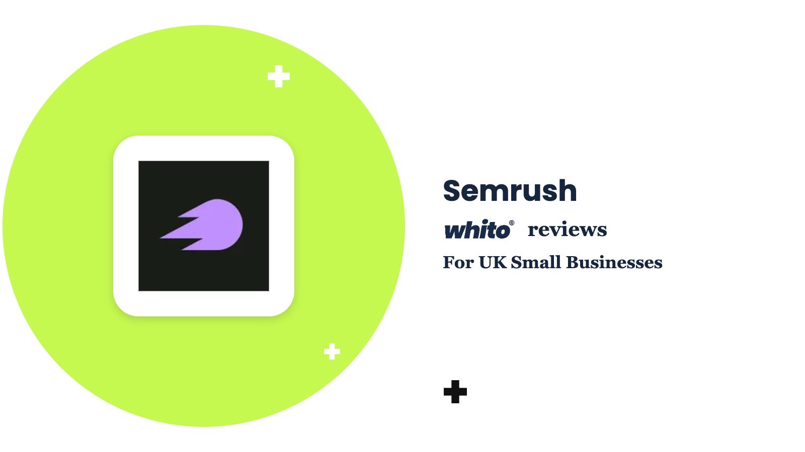 Semrush logo โ Semrush, reviewed by Whito for UK small businesses
