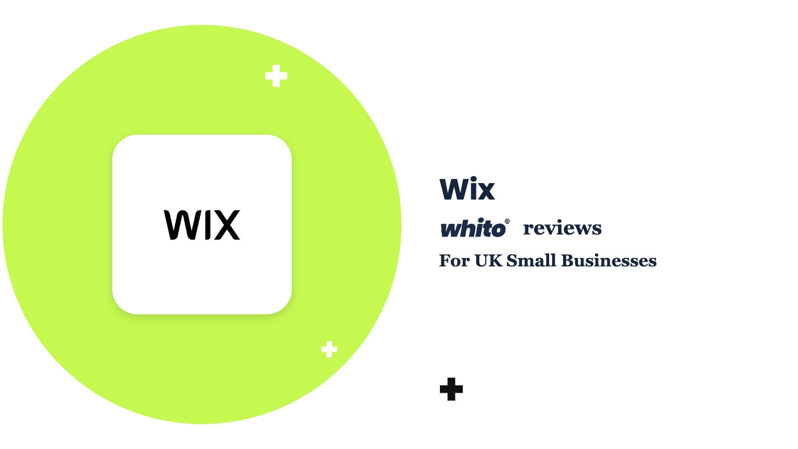 Wix logo โ Wix, reviewed by Whito for UK small businesses