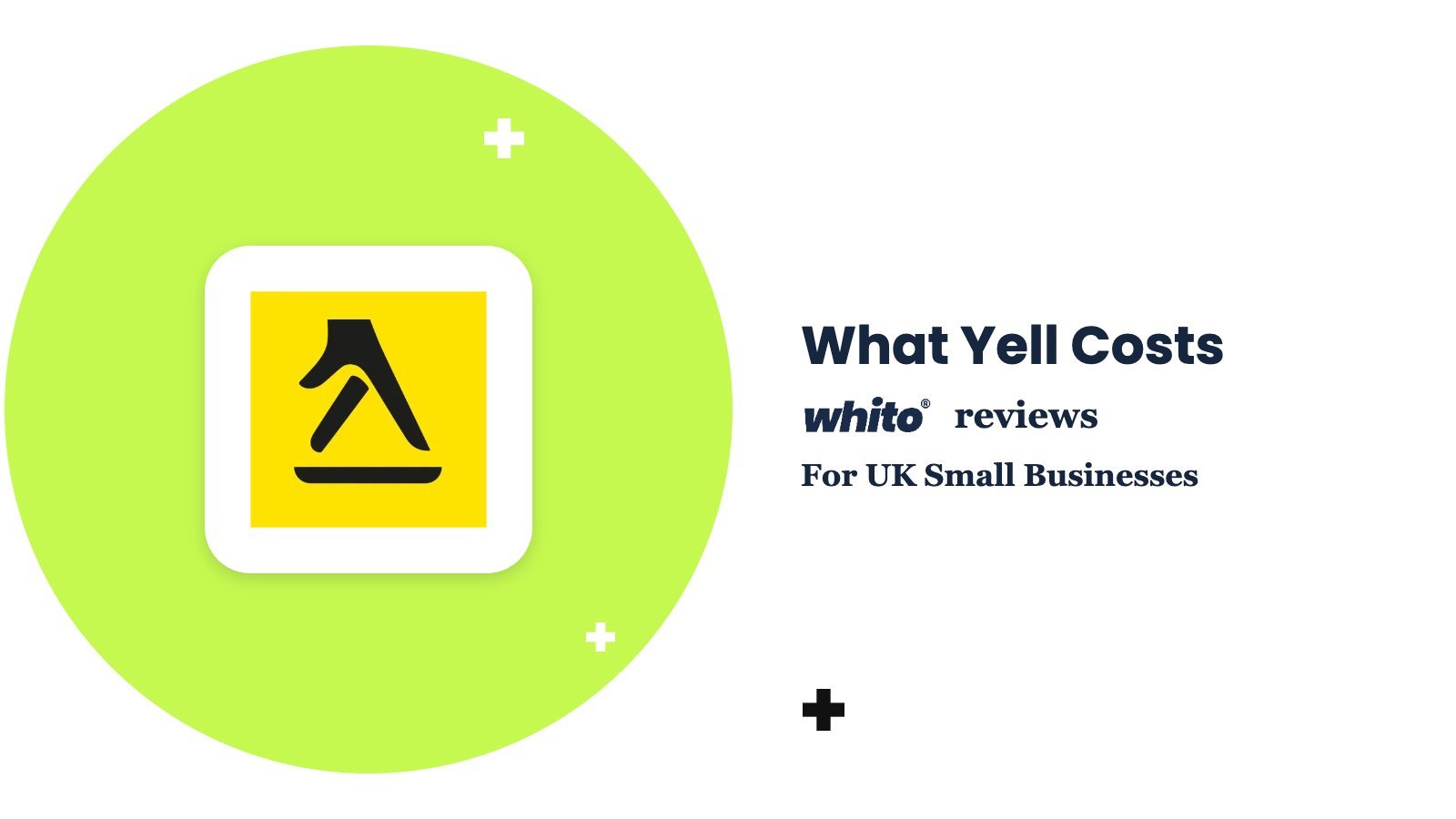 Yell logo – What Yell Costs, reviewed by Whito for UK small businesses