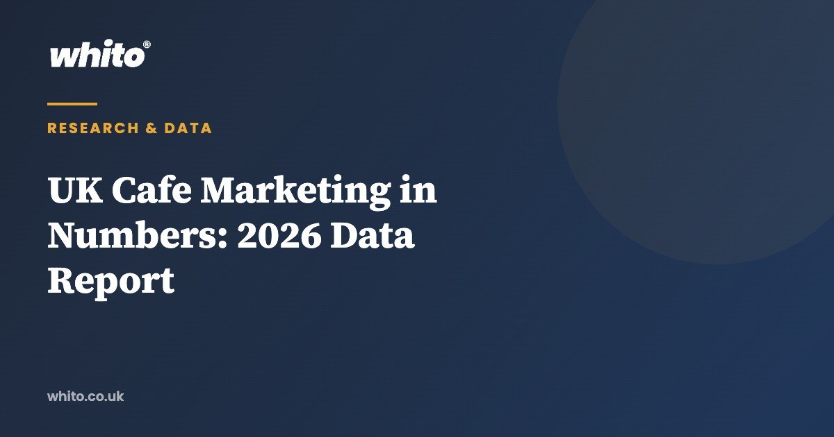 UK Cafe Marketing in Numbers: 2026 Data Report — Whito