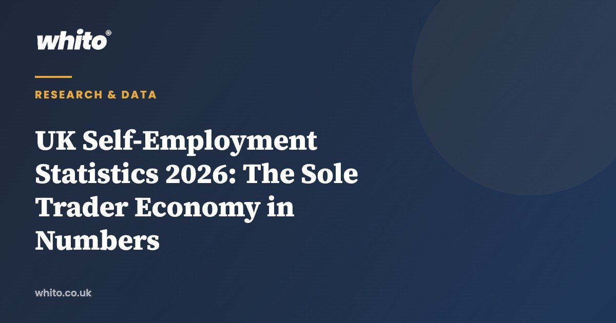 UK Self-Employment Statistics 2026: The Sole Trader Economy in Numbers — Whito