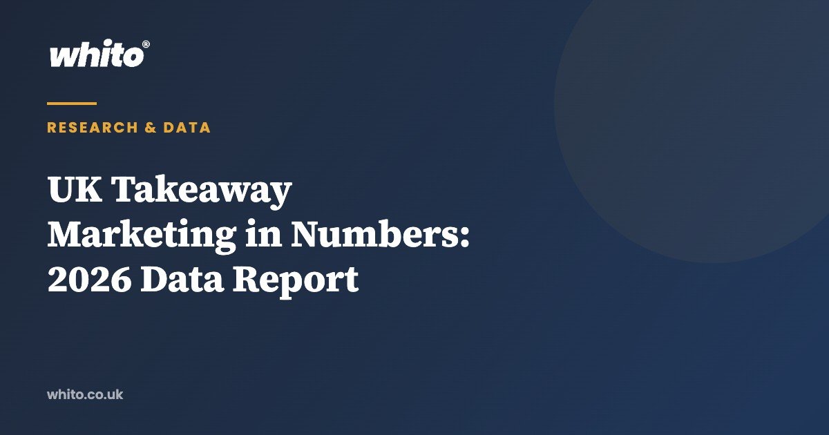 UK Takeaway Marketing in Numbers: 2026 Data Report — Whito