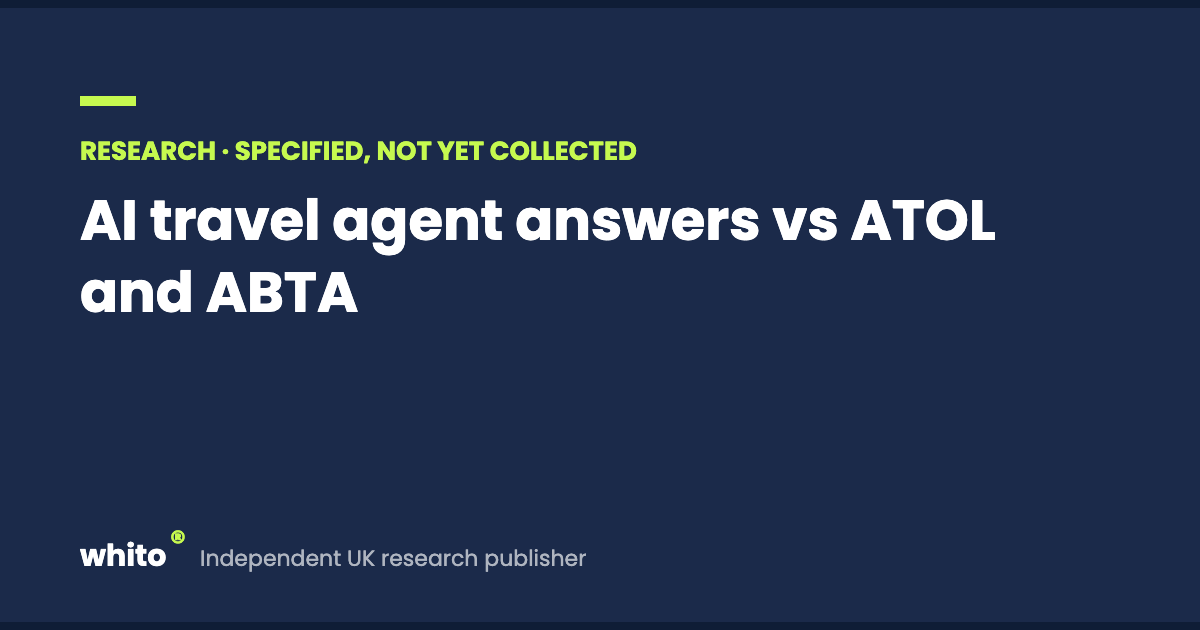 AI travel agent answers vs ATOL and ABTA